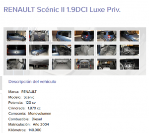 Venta coche internet