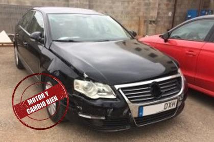 Compra y venta de coches rotos.