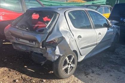 Venta de coche siniestrado