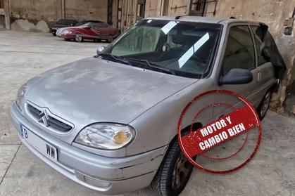 Compra y venta de coches rotos.