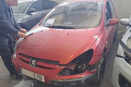 Venta de coche roto